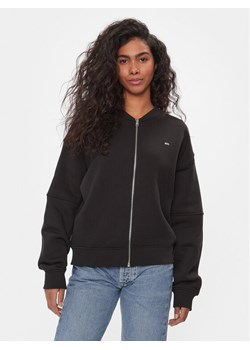 Tommy Jeans Bluza Tjw Zip Thru Bomber DW0DW17957 Czarny Regular Fit ze sklepu MODIVO w kategorii Bluzy damskie - zdjęcie 182723044