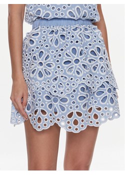 Silvian Heach Spódnica mini Miniskirt GPP24413MG Niebieski Regular Fit ze sklepu MODIVO w kategorii Spódnice - zdjęcie 182723193