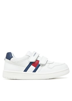 Tommy Hilfiger Sneakersy T1X9-33841-1355X S Biały ze sklepu MODIVO w kategorii Buty sportowe dziecięce - zdjęcie 182723283