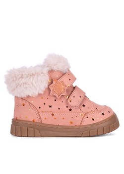 Lasocki Kids Botki BEAUTY CI12-BEAUTY-02 Pomarańczowy ze sklepu MODIVO w kategorii Buty zimowe dziecięce - zdjęcie 182723444