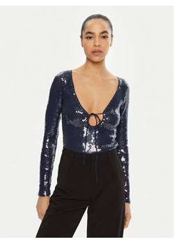 BARDOT Body 59471TB Niebieski Slim Fit ze sklepu MODIVO w kategorii Bluzki damskie - zdjęcie 182723453