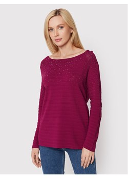 Joseph Ribkoff Sweter 223955 Fioletowy Regular Fit ze sklepu MODIVO w kategorii Swetry damskie - zdjęcie 182723484