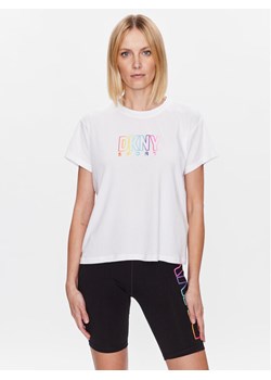 DKNY Sport T-Shirt DP3T8782 Biały Classic Fit ze sklepu MODIVO w kategorii Bluzki damskie - zdjęcie 182723492