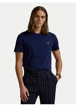 Polo Ralph Lauren T-Shirt 710671438404 Granatowy Slim Fit ze sklepu MODIVO w kategorii T-shirty męskie - zdjęcie 182723561