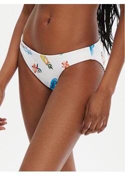 Seafolly Dół od bikini Isla Palm 40426-216 Biały ze sklepu MODIVO w kategorii Stroje kąpielowe - zdjęcie 182723590