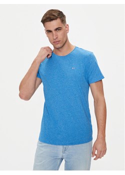 Tommy Jeans T-Shirt Jaspe DM0DM09586 Niebieski Slim Fit ze sklepu MODIVO w kategorii T-shirty męskie - zdjęcie 182723690