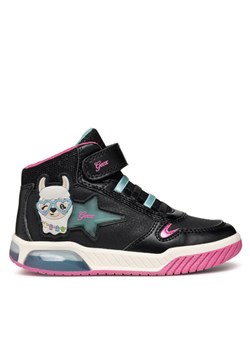 Geox Sneakersy J Inek Girl J36ASC 0CENF C9B4A S Czarny ze sklepu MODIVO w kategorii Buty sportowe dziecięce - zdjęcie 182723713