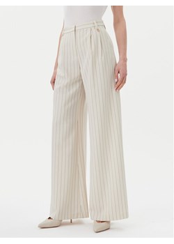 Fracomina Spodnie palazzo FR25SV3002W761D4 Beżowy Wide Leg ze sklepu MODIVO w kategorii Spodnie damskie - zdjęcie 182723821