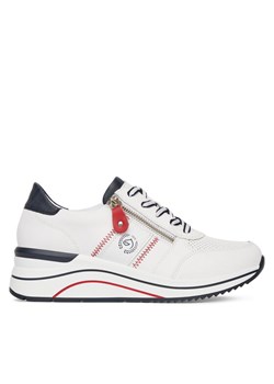 Remonte Sneakersy D0T04-81 Biały ze sklepu MODIVO w kategorii Buty sportowe damskie - zdjęcie 182723863