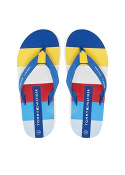 Tommy Hilfiger Japonki T3X8-33907-0058Y913 S Granatowy ze sklepu MODIVO w kategorii Klapki dziecięce - zdjęcie 182723891