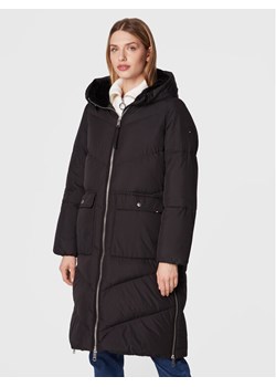 Tommy Hilfiger Kurtka zimowa Chevron Sorona WW0WW36210 Czarny Relaxed Fit ze sklepu MODIVO w kategorii Kurtki damskie - zdjęcie 182723903