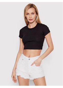 JJXX T-Shirt Florie 12217164 Czarny Slim Fit ze sklepu MODIVO w kategorii Bluzki damskie - zdjęcie 182723934