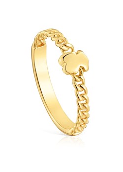TOUS Pierścionek Bold Motif 1004106912 Złoty - id: 0000305143198 - marki Tous - 182723944 TOUS Pierścionek Bold Motif 1004106912 Złoty ze sklepu MODIVO w kategorii Pierścionki - zdjęcie 182723944