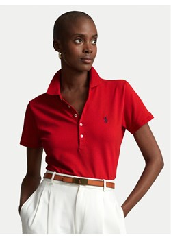 Polo Ralph Lauren Polo 211870245004 Czerwony Slim Fit ze sklepu MODIVO w kategorii Bluzki damskie - zdjęcie 182724023