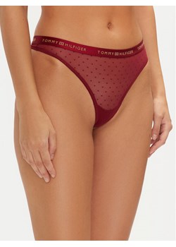 Tommy Hilfiger Stringi UW0UW05533 Czerwony ze sklepu MODIVO w kategorii Majtki damskie - zdjęcie 182724284