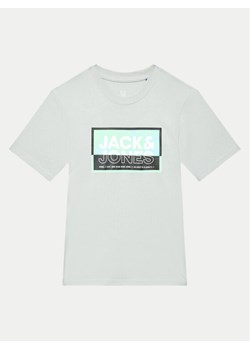 Jack&Jones Junior T-Shirt Jcologan 12259922 Szary Regular Fit ze sklepu MODIVO w kategorii T-shirty chłopięce - zdjęcie 182724324