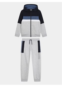 Boss Dres J50627 S Szary Regular Fit ze sklepu MODIVO w kategorii Dresy chłopięce - zdjęcie 182724332