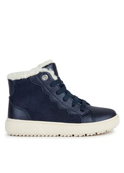 Geox Sneakersy J Theleven Girl B Ab J36HTB 077BC C4021 S Granatowy ze sklepu MODIVO w kategorii Trampki dziecięce - zdjęcie 182724350