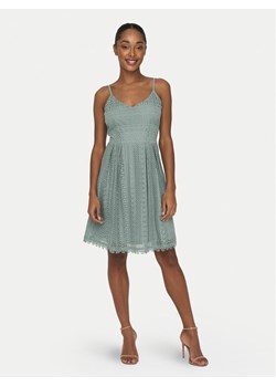 ONLY Sukienka letnia Helena 15204799 Zielony Regular Fit ze sklepu MODIVO w kategorii Sukienki - zdjęcie 182724364