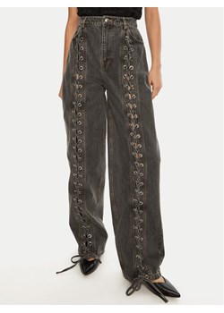 ROTATE Jeansy 113887 Czarny Regular Fit ze sklepu MODIVO w kategorii Jeansy damskie - zdjęcie 182724424