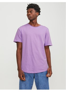 Jack&Jones T-Shirt Basher 12182498 Fioletowy Regular Fit ze sklepu MODIVO w kategorii T-shirty męskie - zdjęcie 182724514