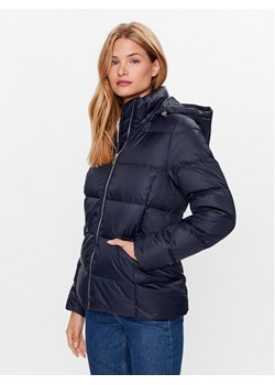 Tommy Hilfiger Kurtka puchowa WW0WW38934 Granatowy Regular Fit ze sklepu MODIVO w kategorii Kurtki damskie - zdjęcie 182724601
