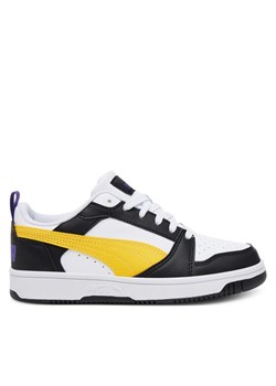 Puma Sneakersy Rebound V6 Lo Jr 393833 23 Biały ze sklepu MODIVO w kategorii Buty sportowe dziecięce - zdjęcie 182724623