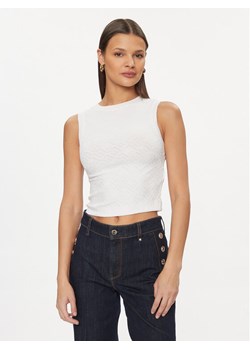 Guess Bluzka Ofelia W4GP52 KBYN0 Biały Regular Fit ze sklepu MODIVO w kategorii Bluzki damskie - zdjęcie 182724742