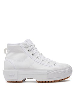 adidas Sneakersy Nizza Trek W GZ8858 Biały ze sklepu MODIVO w kategorii Buty sportowe damskie - zdjęcie 182724821