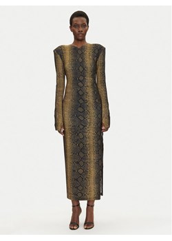 NORMA KAMALI Sukienka codzienna KK4243PLC27302 Brązowy Slim Fit ze sklepu MODIVO w kategorii Sukienki - zdjęcie 182724874