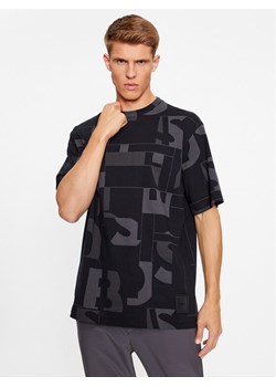 Boss T-Shirt Timono Lotus 50501200 Czarny Regular Fit ze sklepu MODIVO w kategorii T-shirty męskie - zdjęcie 182724901