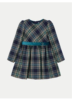 Mayoral Sukienka elegancka 4911 Granatowy Regular Fit ze sklepu MODIVO w kategorii Sukienki dziewczęce - zdjęcie 182724903