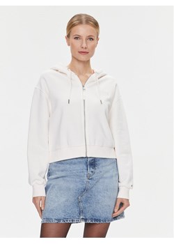 Tommy Hilfiger Bluza WW0WW39797 Biały Regular Fit ze sklepu MODIVO w kategorii Bluzy damskie - zdjęcie 182724990
