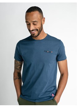 Petrol Industries T-Shirt M-1030-TSR686 Granatowy Regular Fit ze sklepu MODIVO w kategorii T-shirty męskie - zdjęcie 182725011