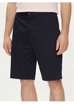 Calvin Klein Szorty materiałowe Sateen K10K112831 Granatowy Regular Fit ze sklepu MODIVO w kategorii Spodenki męskie - zdjęcie 182725021