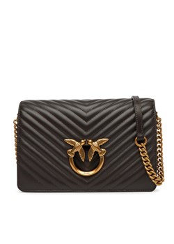PINKO Torebka Love Click Classic PE 25 PLTT 100063 A0GK Brązowy ze sklepu MODIVO w kategorii Listonoszki - zdjęcie 182725131