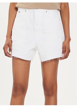 Pepe Jeans Szorty jeansowe A-Line Short Uhw PL801112TC1 Biały Slim Fit ze sklepu MODIVO w kategorii Szorty - zdjęcie 182725141