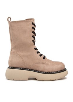DeeZee Botki ZAL90087-4 Beżowy ze sklepu MODIVO w kategorii Workery damskie - zdjęcie 182725320