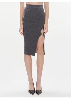 Pinko Spódnica midi Siamese 101844 A15S Szary Slim Fit ze sklepu MODIVO w kategorii Spódnice - zdjęcie 182725322