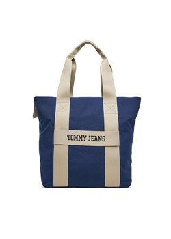 Tommy Jeans Torba Tjm Retro Cool Tote AM0AM13278 Granatowy ze sklepu MODIVO w kategorii Torby męskie - zdjęcie 182725371