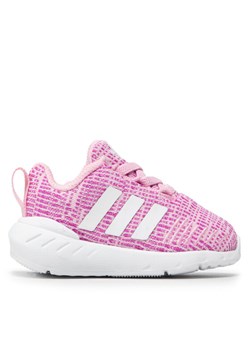 adidas Sneakersy Swift Run 22 El I GW8185 Różowy ze sklepu MODIVO w kategorii Buty sportowe dziecięce - zdjęcie 182725384