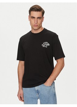HUGO T-Shirt Natopu 50536104 Czarny Regular Fit ze sklepu MODIVO w kategorii T-shirty męskie - zdjęcie 182725393