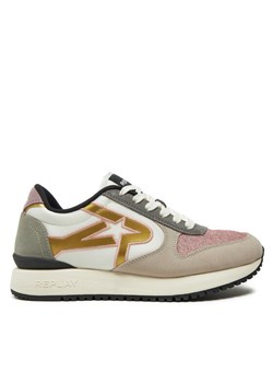 REPLAY Sneakersy GWS9O.000.C0003T Szary ze sklepu MODIVO w kategorii Buty sportowe damskie - zdjęcie 182725421