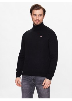 Napapijri Golf Damavand NP0A4GJT Czarny Regular Fit ze sklepu MODIVO w kategorii Swetry męskie - zdjęcie 182725670
