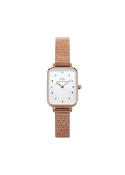 Daniel Wellington Zegarek Quadro Lumine Pressed Piano DW00100578 Złoty ze sklepu MODIVO w kategorii Zegarki - zdjęcie 182725731