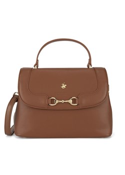 Beverly Hills Polo Club Torebka BHPC-K-046-06 Brązowy ze sklepu MODIVO w kategorii Torebki damskie - zdjęcie 182725754