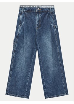 Guess Jeansy J5RA12 D45E0 Niebieski Regular Fit ze sklepu MODIVO w kategorii Spodnie dziewczęce - zdjęcie 182725900