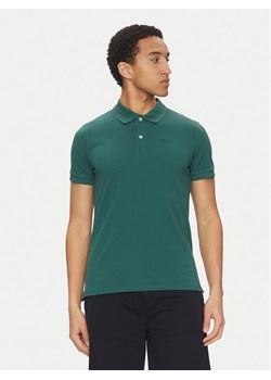 Geox Polo M5511B T3240 F3221 Zielony Regular Fit ze sklepu MODIVO w kategorii T-shirty męskie - zdjęcie 182726022