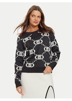 Liu Jo Sport Sweter TF4230 MA94O Czarny Regular Fit ze sklepu MODIVO w kategorii Swetry damskie - zdjęcie 182726034