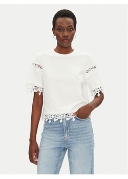 Morgan T-Shirt 251-DFUTUR M Biały Regular Fit ze sklepu MODIVO w kategorii Bluzki damskie - zdjęcie 182726094